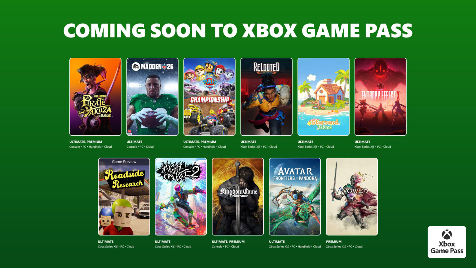 بازیهای جدید Xbox Game Pass در می ۲۰۲۶؛ ماهی قدرتمند برای کاربران Xbox و PC