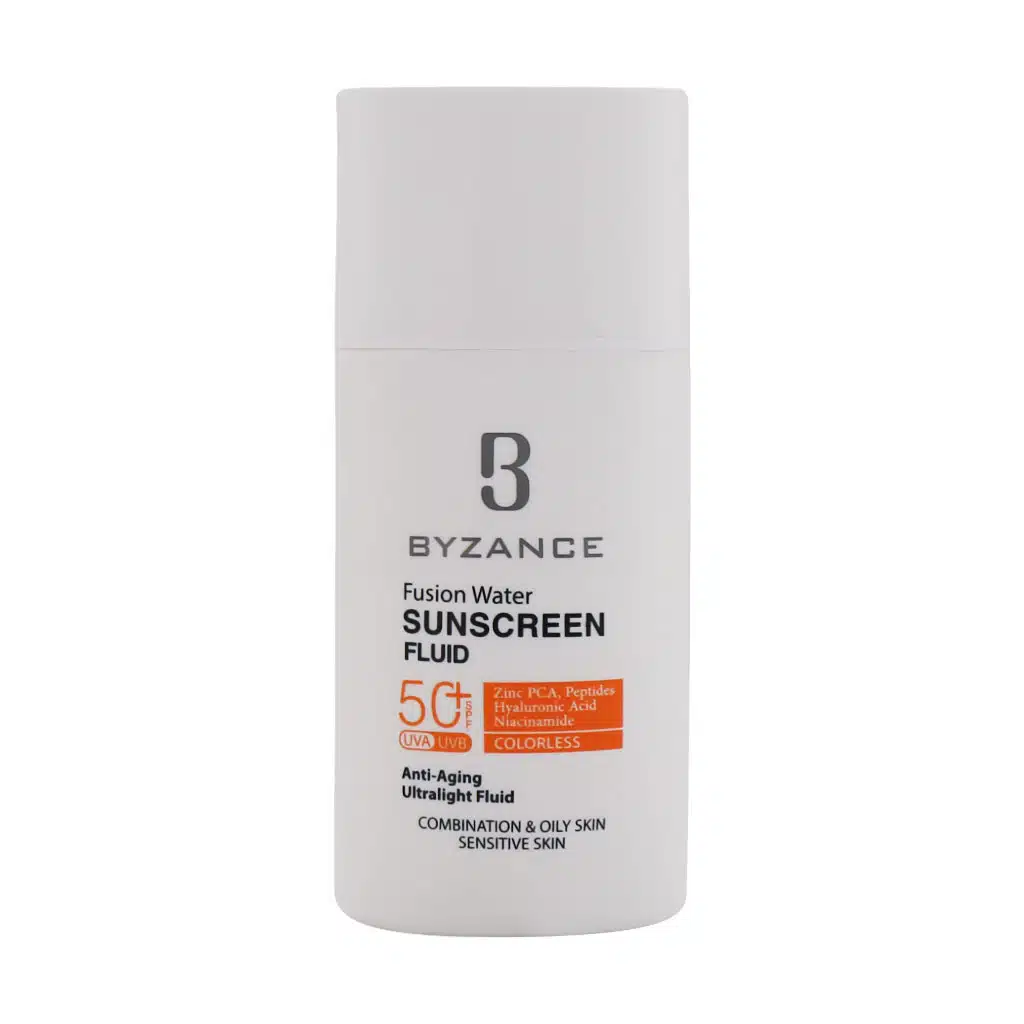 فلوئید ضد آفتاب فیوژن واتر SPF50 بیزانس - تصویر 1 از 2