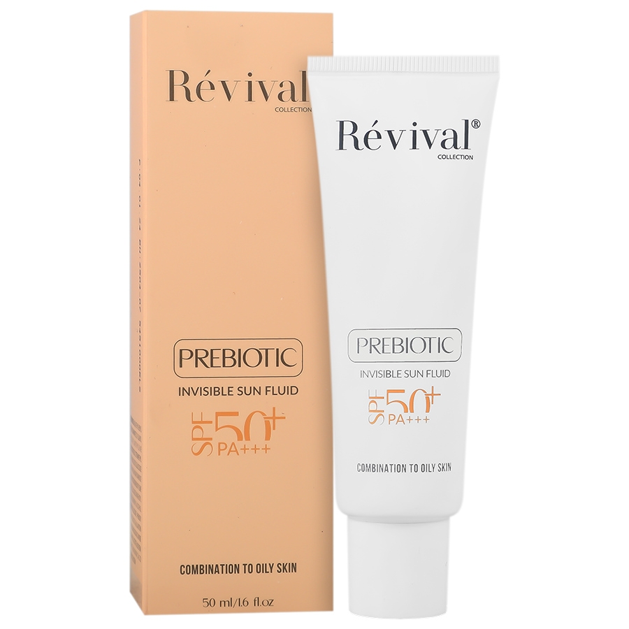 فلوئید ضد آفتاب پریبیوتیک SPF50 رویوال