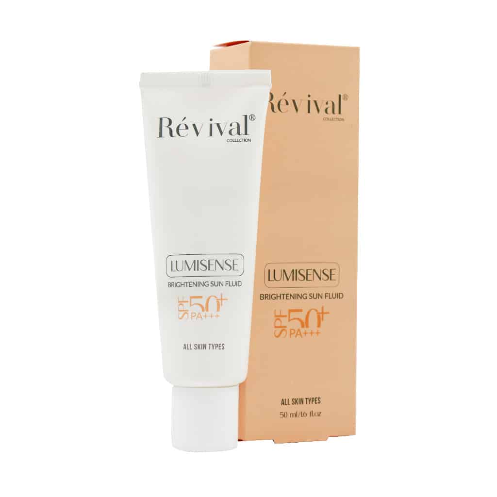 فلوئید ضد آفتاب روشن کننده SPF50 کلکسیون رویوال